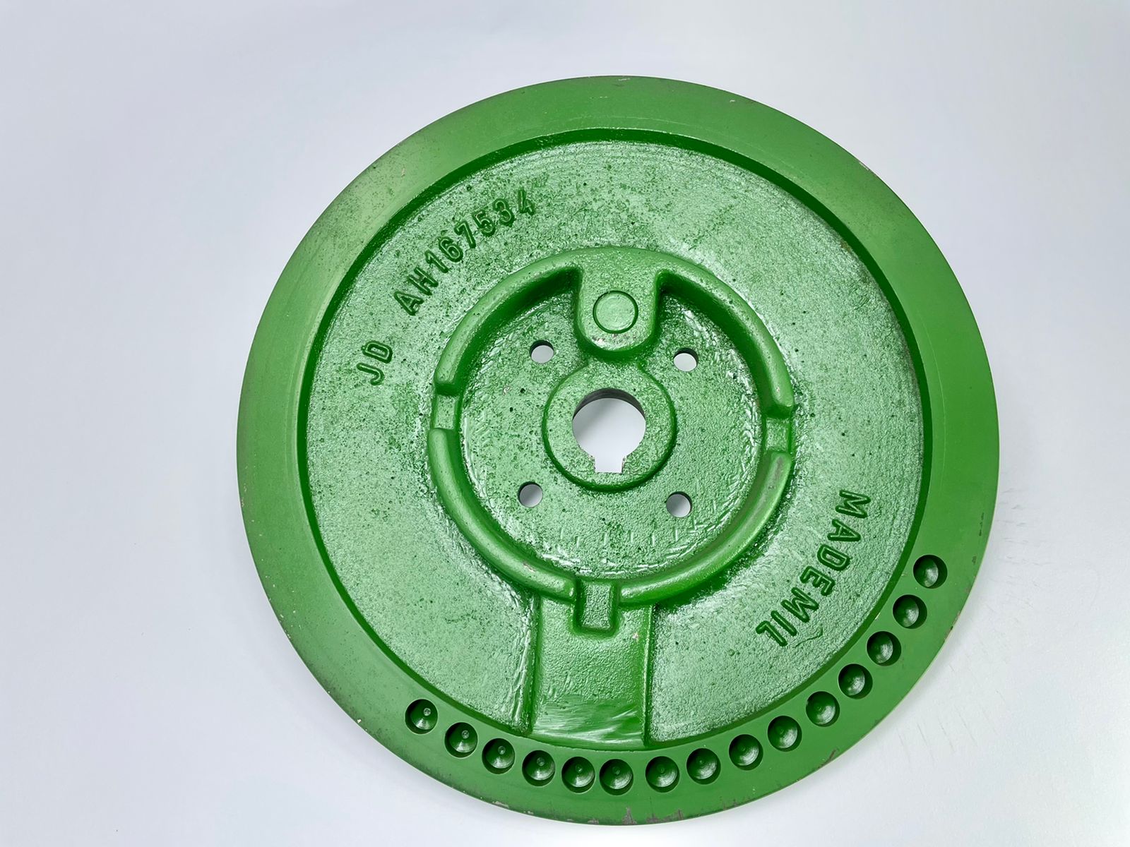 Z4268 - POLIA DE FERRO VARIADORA PARA COLHEITADEIRA 257,5F AH167534 JOHN DEERE